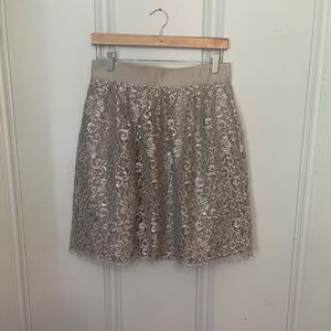 J. Crew Sparkler Skirt in size 6
